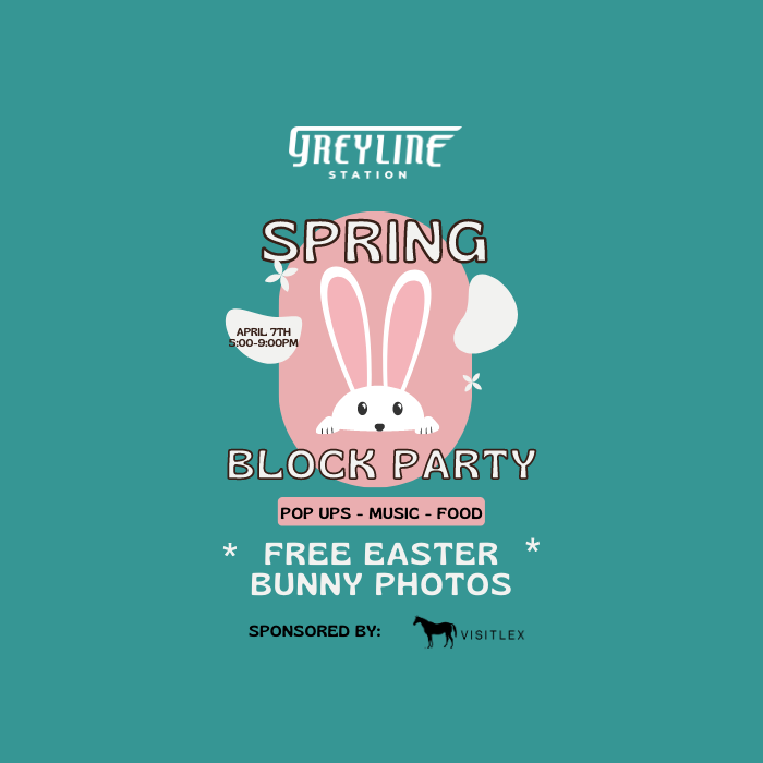 SPRING BLOCK PARTY + EASTER BUNNY PHOTOS